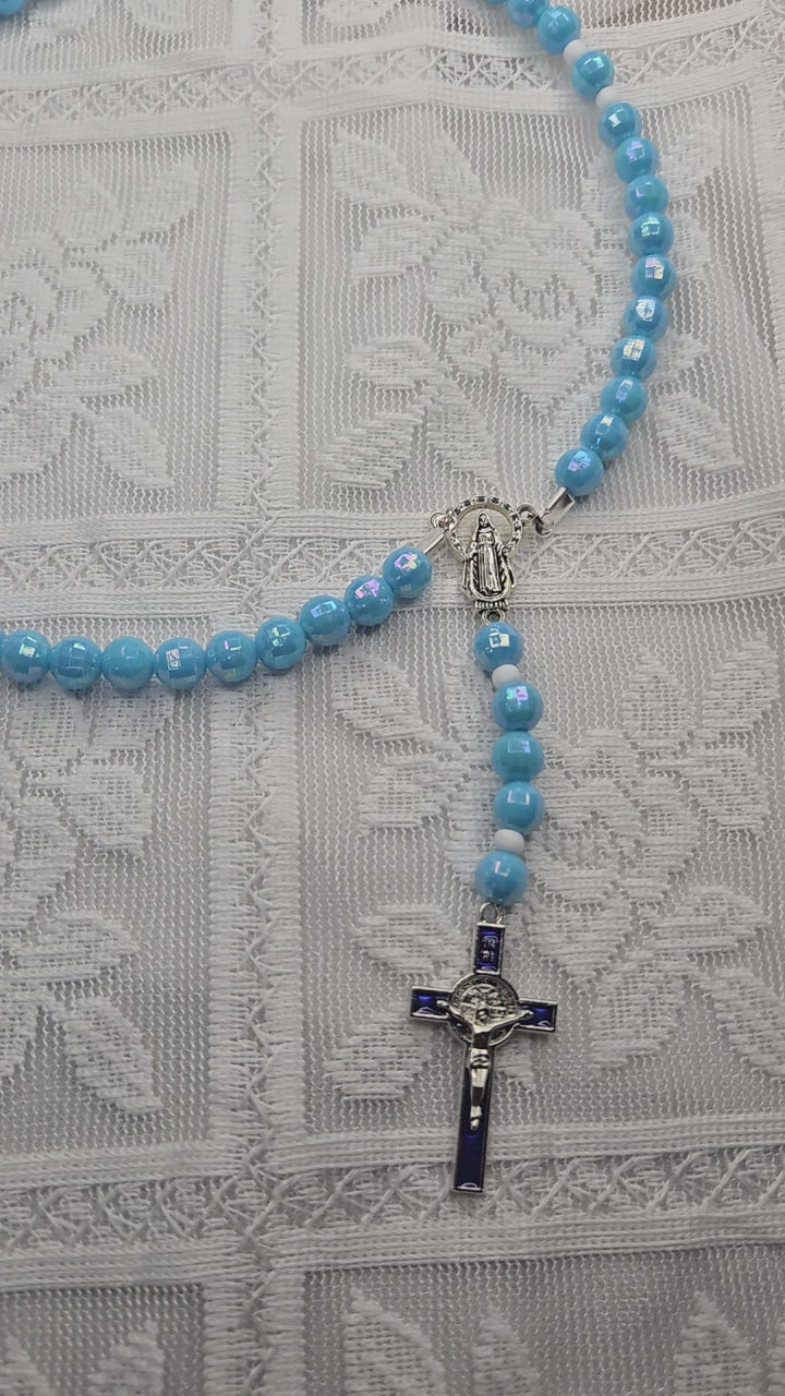 Blue Kids Rosary